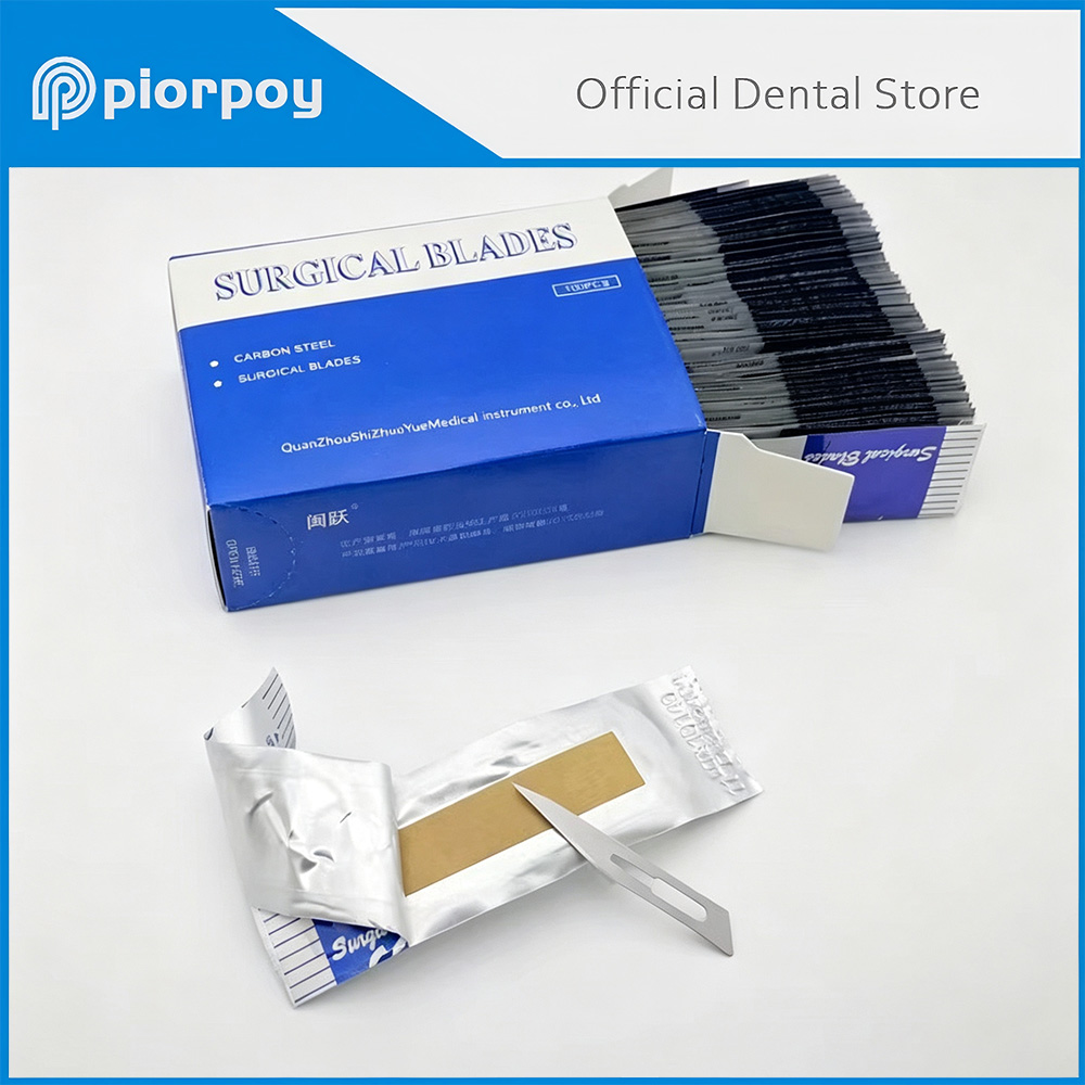 Wok Carbon Steel - PIORPOY NO.10-NO.24 Dental Sterile Surgical Scalpel