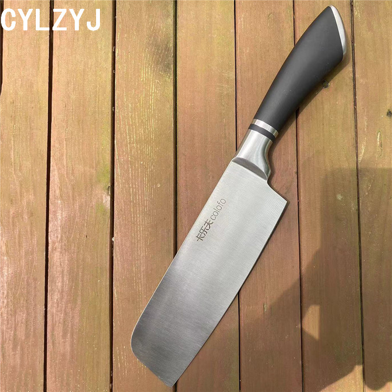 Wok Carbon Steel - Kitchen Cleaver Knives Handmade Nakiri Butcher