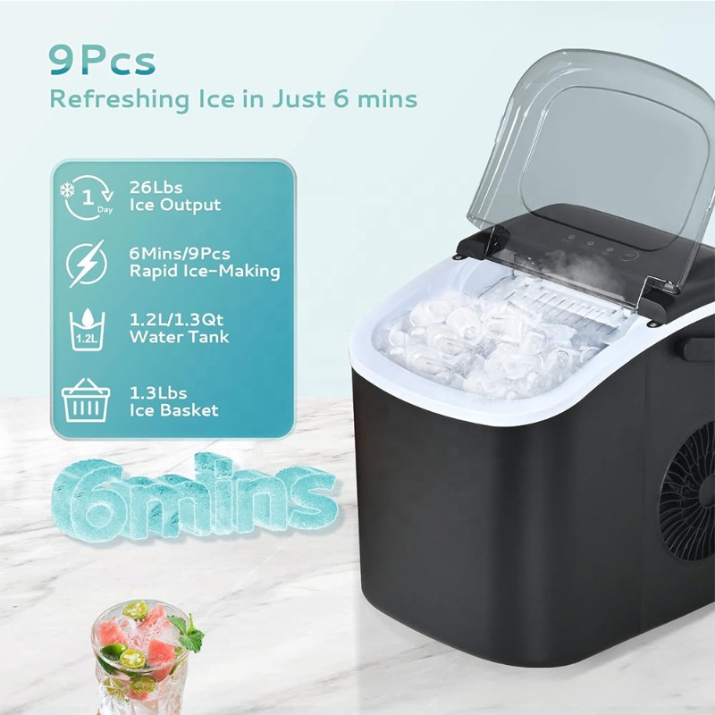 Portable Countertop Ice Maker  - Home Cooking Appliances review and price